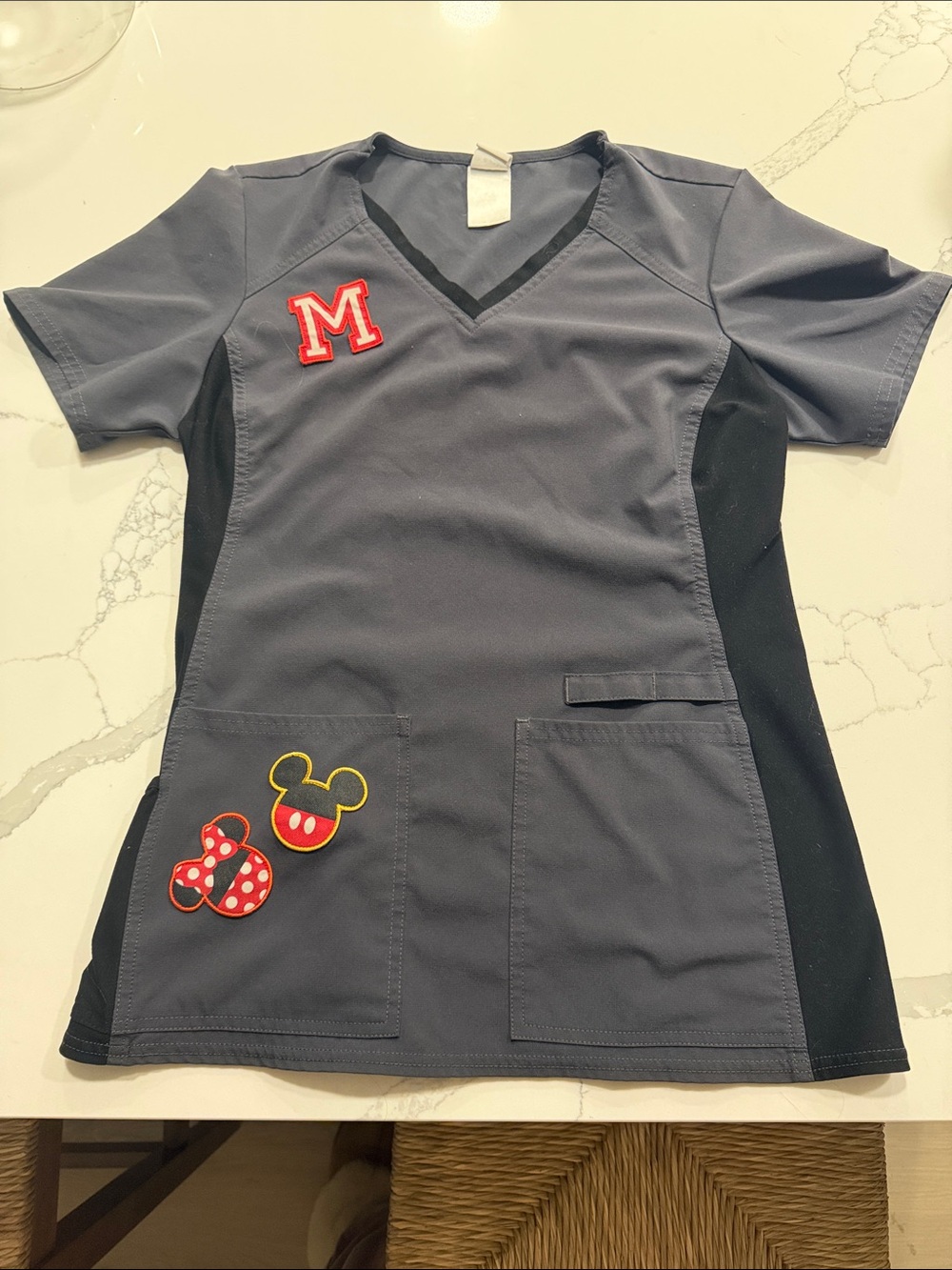 Disney Scrub Top